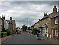 Cottenham: Italian flag on Denmark Road