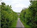 Public footpath from Princes Park