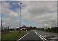 Humberside airport entrance from A18