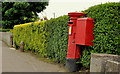 Pillar box and drop box, Glengormley, Newtownabbey
