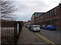 Looking from Rusell Street down to the A61