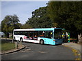 Bus in Allesley Park turning circle