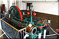 SJ4077 : National Waterways Museum, Ellesmere Port - hydraulic pumping engine by Chris Allen