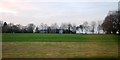 Crowborough Sports Centre across a field