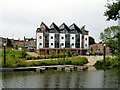 New housing by the Medway