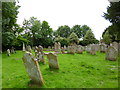 Eling, churchyard