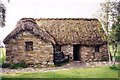 NH7444 : Old Leanach Cottage by Ruth Riddle
