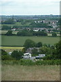 Overlooking Handley Lodge, with view to Clay Cross