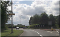 Pitchcroft roundabout from A518 west