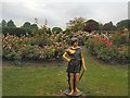 Sculpture in Rose Garden, Preston Park