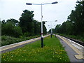 The platform on Sutton Common station