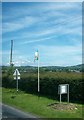 A Tricolour at the eastern entrance to Meigh