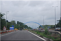 SX9693 : Redhayes Bridge over the M5 by N Chadwick