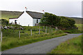 HU4859 : House between Billister and Laxfirth by Mike Pennington