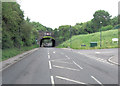 Cannon Lane passes under Reading to Maidenhead main line