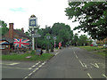 Burchetts Green Road passes The Crown