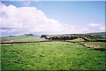 NY7567 : Peel Crags in May 2000 by Ruth Riddle