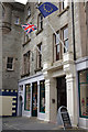 Entrance to the Grand Hotel, Commercial Street , Lerwick