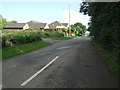 Seaton Road heading south, Glaston