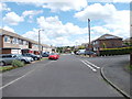 Ashbourne Drive - looking towards Quaker Lane