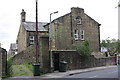 Skipton Road at junction with track behind Earl Street houses