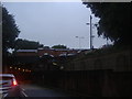 Winchester station from Stockbridge Road