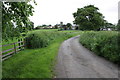 Green Hills Lane looking towards St Helen