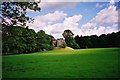NY6963 : Parkland in front of Bellister Castle in May 2000 by Ruth Riddle