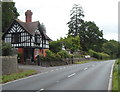 Grade II listed Maescelyn Lodge west of Crickhowell