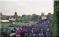 TQ2471 : Wimbledon 1987 - The view South-southwest from the Centre Court building by Barry Shimmon