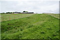 New fencing below Further Harrop Farm