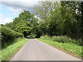 Country road just east of Belchamp Otten