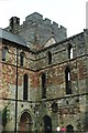 NY5563 : Lanercost Priory by Douglas Nelson