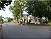 SO5429 : Village pub in Hoarwithy by Jeremy Bolwell