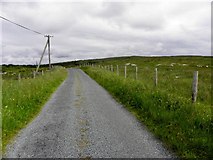 B7702 : Road at Ballincrick by Kenneth  Allen