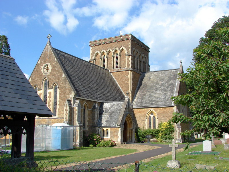 Holy Trinity Church Lyne © Alan Hunt Geograph Britain And Ireland