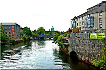 M2924 : Galway - River Corrib from Wolfe Tone Bridge  by Joseph Mischyshyn