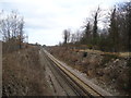 Railway line at Snowdown