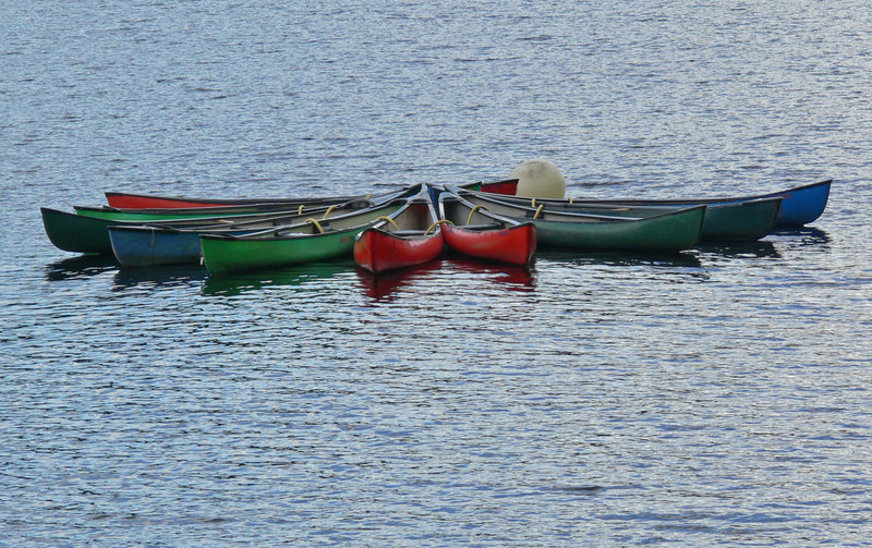 Canoes at Bethania Adventure Watersports © Mat Fascione :: Geograph ...