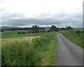 Heading towards Caverton Mains in Roxburghshire