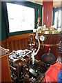 SO8554 : Worcester & Birmingham Canal - engine of steamboat Lizzzeee by Chris Allen