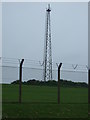 NU2312 : Communications mast, RAF Boulmer by JThomas