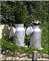 Milk churns, Teignmouth