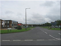 NZ4724 : Bentley Avenue access to industrial estate at Billingham by peter robinson