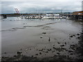 NT1278 : South Queensferry Townscape : Two Witches Lost In The Mud at Port Edgar by Richard West