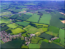 TL0713 : Trowley Bottom from the air by Thomas Nugent