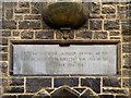 SD6021 : War Memorial (Plaque) by David Dixon