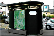 R3377 : Ennis - Market Place - Public Toilet at Parking Area by Joseph Mischyshyn