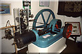 SY0081 : Exmouth Museum - steam engine by Chris Allen