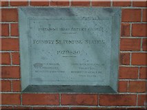 J0154 : Plaque at Pumping Stations by P Flannagan